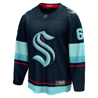 Seattle Kraken Adam Larsson Deep Sea Blue Home Breakaway Player Jersey