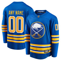 Buffalo Sabres Royal Home Breakaway Custom Jersey