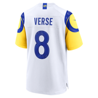 Los Angeles Rams Jared Verse White White Game Player Jersey