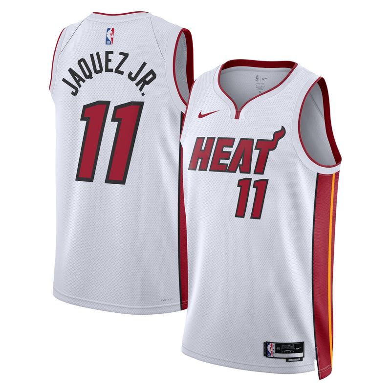 Miami Heat Association Edition Swingman Jersey - White - Jaime Jaquez Jr.