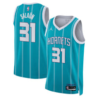 Charlotte Hornets Icon Edition Swingman Jersey - Teal - Tidjane Salaün