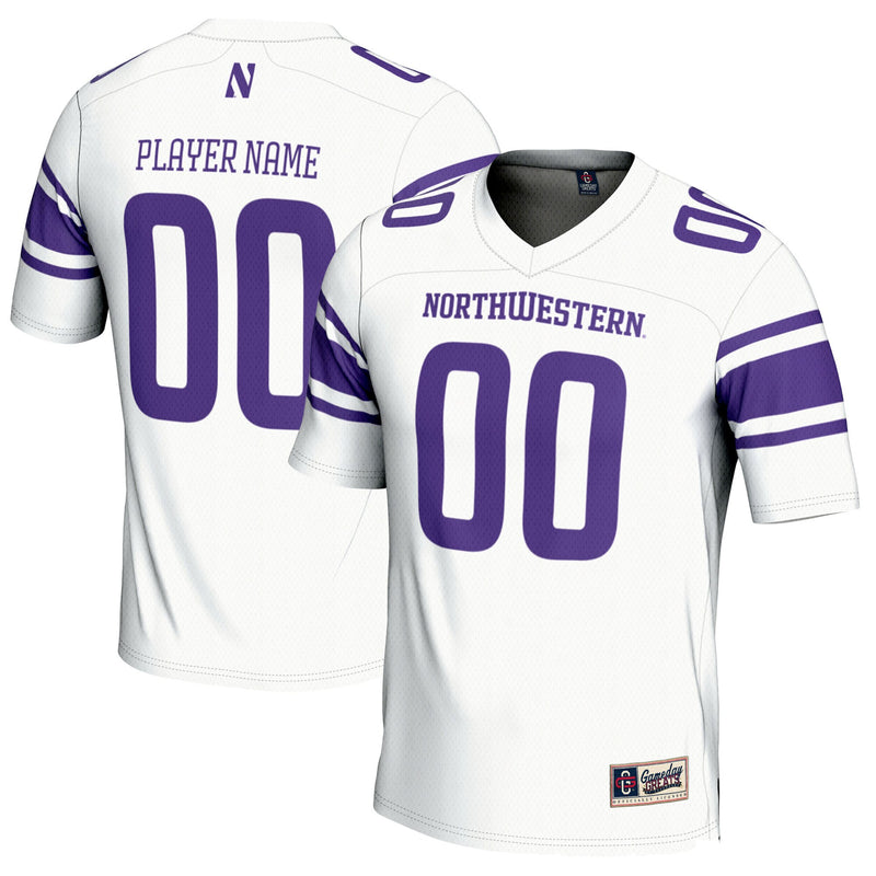 Northwestern Wildcats GameDay Greats NIL Pick-A-Player Football Jersey - White