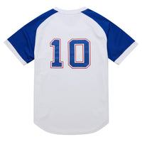 Atlanta Braves Chipper Jones White 2004 Cooperstown Collection Authentic Throwback Jersey