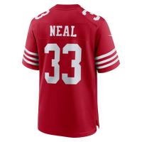 San Francisco 49ers Siran Neal Scarlet Team Game Jersey