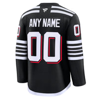 New Jersey Devils Black Alternate Premium Custom Jersey