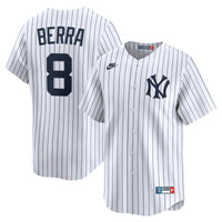 New York Yankees Yogi Berra White Cooperstown Collection Limited Jersey