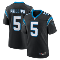 Carolina Panthers Jaelan Phillips Black Game Jersey