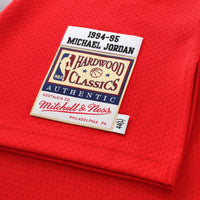Chicago Bulls Michael Jordan 1994-95 Road 45 Authentic Jersey - Red