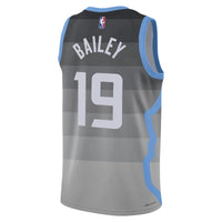 Utah Jazz 2025/26 City Edition Swingman Jersey - Gray - Ace Bailey