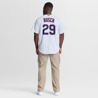 Chicago Cubs Michael Busch White Home Replica Jersey