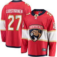 Florida Panthers Eetu Luostarinen Red Home Breakaway Player Jersey