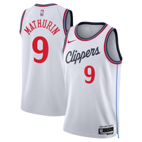 Los Angeles Clippers Replica Association Edition Swingman Jersey - White - Bennedict Mathurin