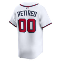 Atlanta Braves White Home Limited Pick-A-Player Retired Roster Jersey