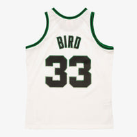 Boston Celtics Larry Bird 1985 Reload Swingman Authentic Jersey - White