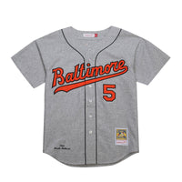 Baltimore Orioles Brooks Robinson Gray Cooperstown Collection 1966 Authentic Jersey