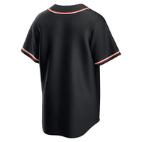 Baltimore Orioles Fashion Replica Black Out Jersey