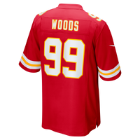 Kansas City Chiefs Peter Woods Red 2026 NFL Draft First Round Pick No. 29 Team Game Jersey