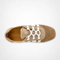 Louis Vuitton Sneakerina Beige Brown Monogram - Women's