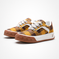 Louis Vuitton Tilted Sneakers Yellow Damier - Unisex