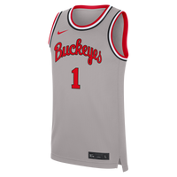 #1 Ohio State Buckeyes Alternate Replica Basketball Jersey - Gray