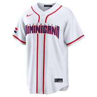 Dominican Republic Baseball Fernando Tatis Jr. White 2026 World Baseball Classic Home Stadium Jersey