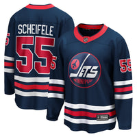 Winnipeg Jets Mark Scheifele Navy Breakaway Jersey