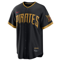 Pittsburgh Pirates Paul Skenes Black 2026 City Connect Stadium Jersey