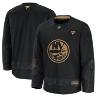 New York Islanders Black 2024 Military Appreciation Practice Jersey