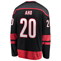 Carolina Hurricanes Sebastian Aho Black 2026 Stanley Cup Champions Home Breakaway Jersey