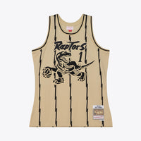 Toronto Raptors Tracy McGrady 1998 Swingman Jersey - Khaki