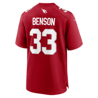 Arizona Cardinals Trey Benson Cardinal Team Game Jersey