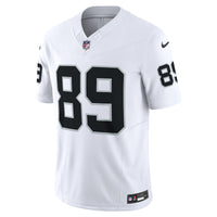 Las Vegas Raiders Brock Bowers White Vapor F.U.S.E. Limited Jersey