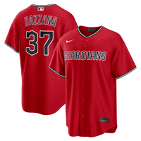 Cleveland Guardians Travis Bazzana Red Alternate Replica Jersey