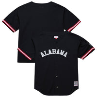 Black Alabama Crimson Tide On The Clock Full-Button Fashion Jersey