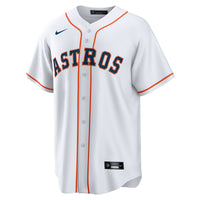 Houston Astros Yainer Diaz White Home Replica Jersey
