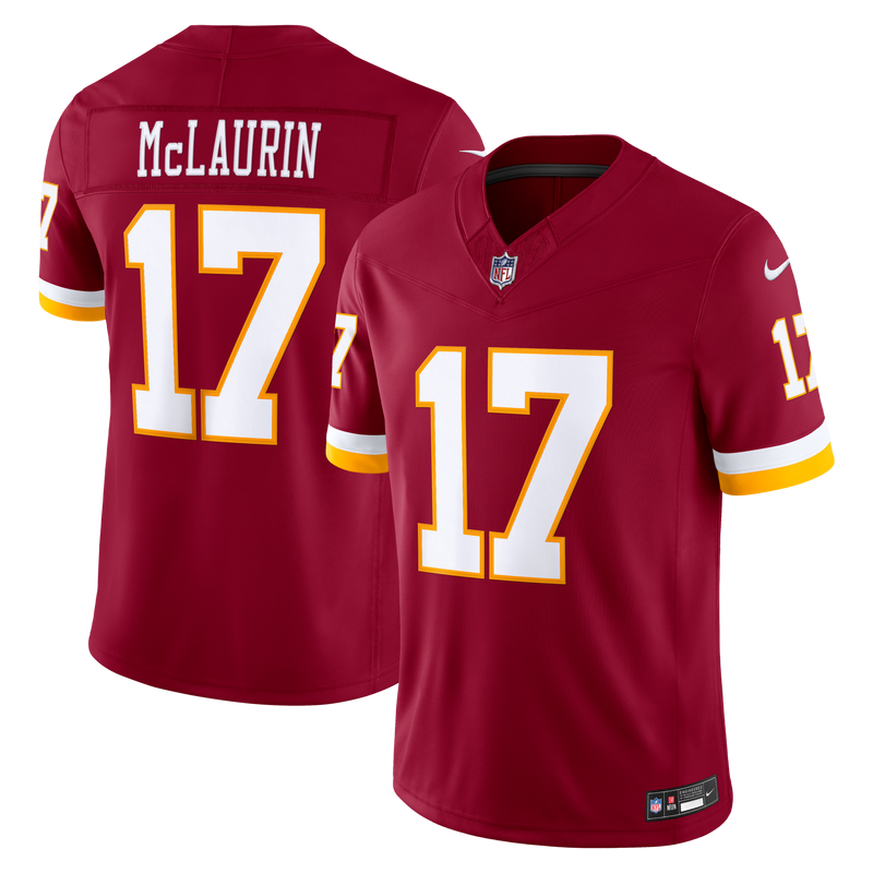 Washington Commanders Terry McLaurin Burgundy Team Vapor F.U.S.E. Stitched Limited Jersey