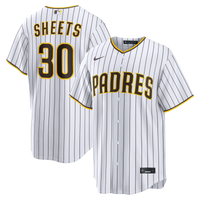 San Diego Padres Gavin Sheets White Home Replica Jersey
