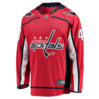 Washington Capitals Tom Wilson Red Home Breakaway Player Jersey