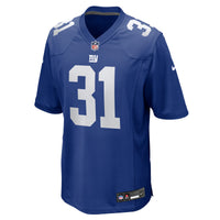 New York Giants Nic Jones Royal Team Game Jersey
