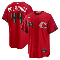 Cincinnati Reds Elly De La Cruz Red 2026 City Connect Stadium Jersey