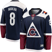 Colorado Avalanche Cale Makar Navy Breakaway Jersey