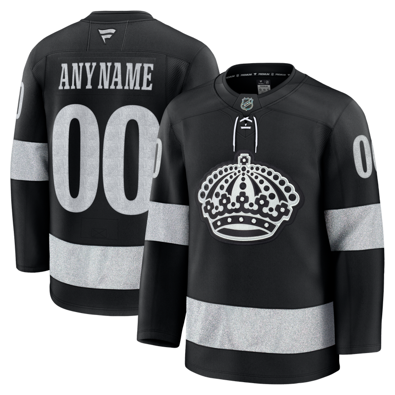 Los Angeles Kings Black Alternate Premium Custom Jersey