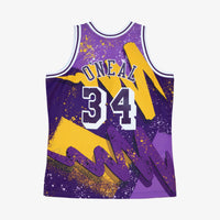 Los Angeles Lakers Shaquille O'Neal 1996 Hyper Hoops Swingman Jersey - Dark Purple