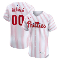 Philadelphia Phillies White Home Elite Pick-A-Player Retired Roster Jersey