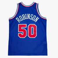 NBA David Robinson 1992 All-Star West Authentic Jersey All-Star - Royal Blue