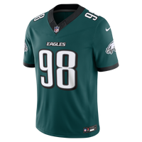 Philadelphia Eagles Jalen Carter Midnight Green Team Vapor F.U.S.E. Stitched Limited Jersey