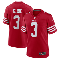 San Francisco 49ers Christian Kirk Scarlet Team Game Jersey