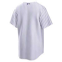 Colorado Rockies White Home Big & Tall Replica Jersey