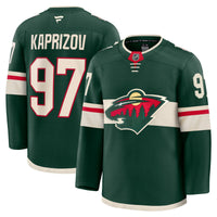 Minnesota Wild Kirill Kaprizov Green Home Premium Jersey