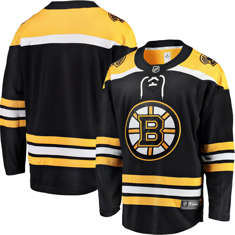 Boston Bruins Black Breakaway Home Jersey